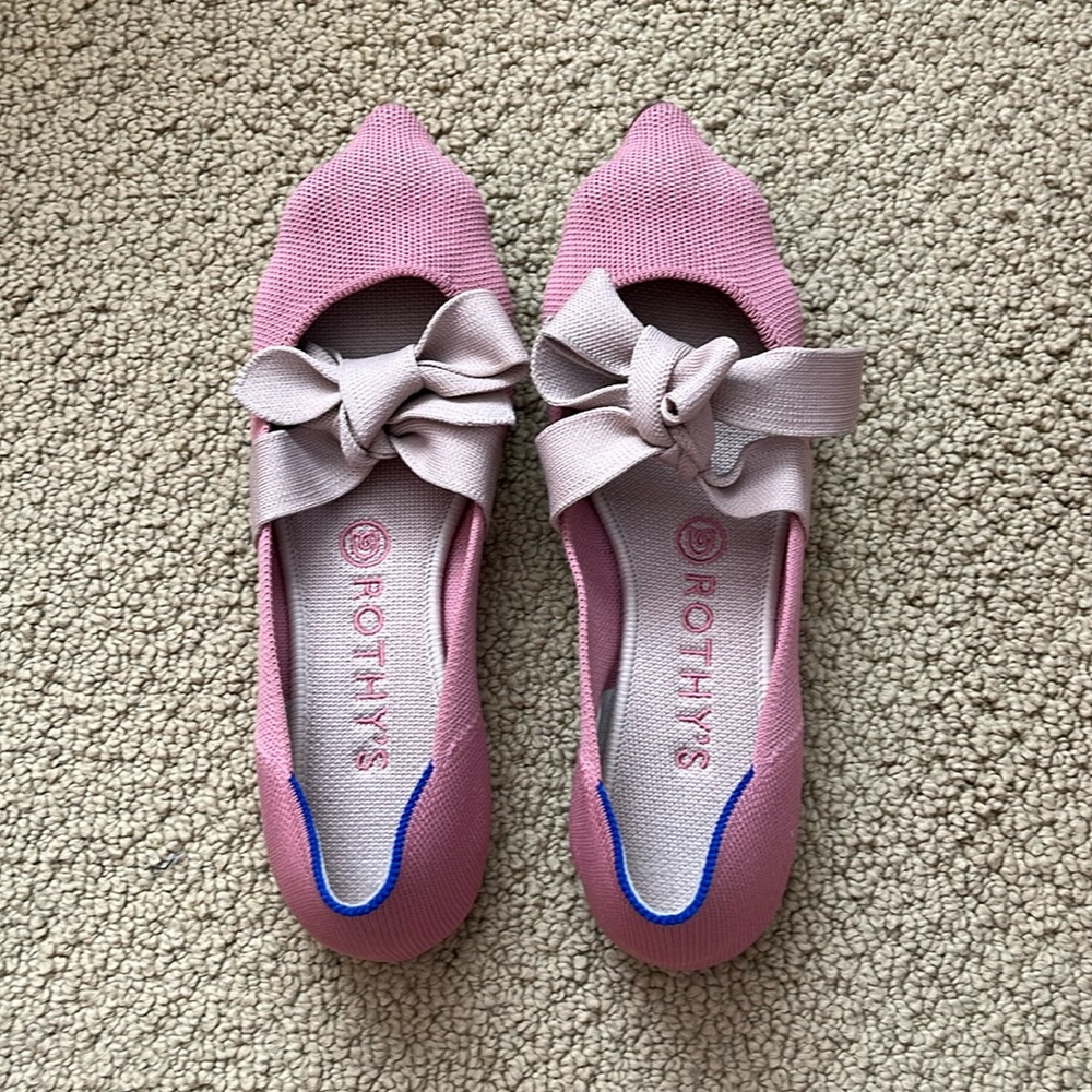 Rothy’s Pink Mary Jane